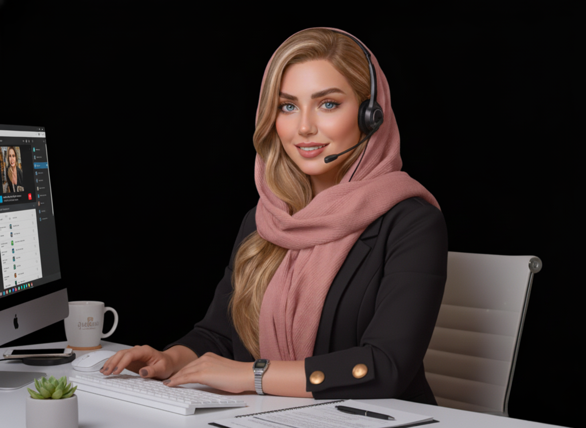 دختر اپراتور