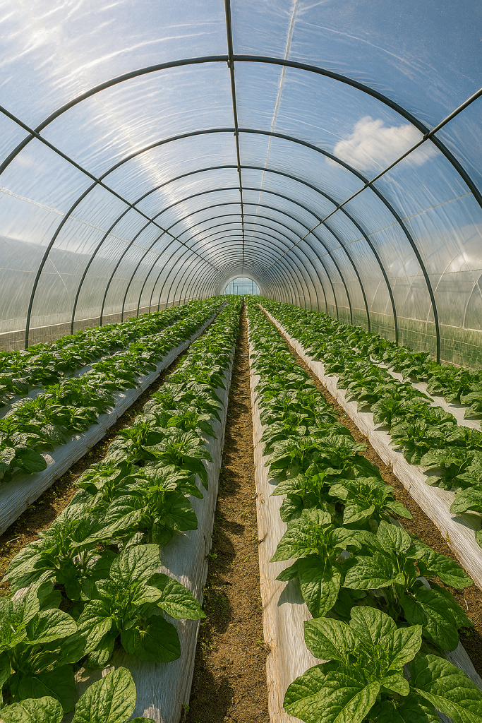 نایلون گلخانه ای محصول کارا سپندار رایا